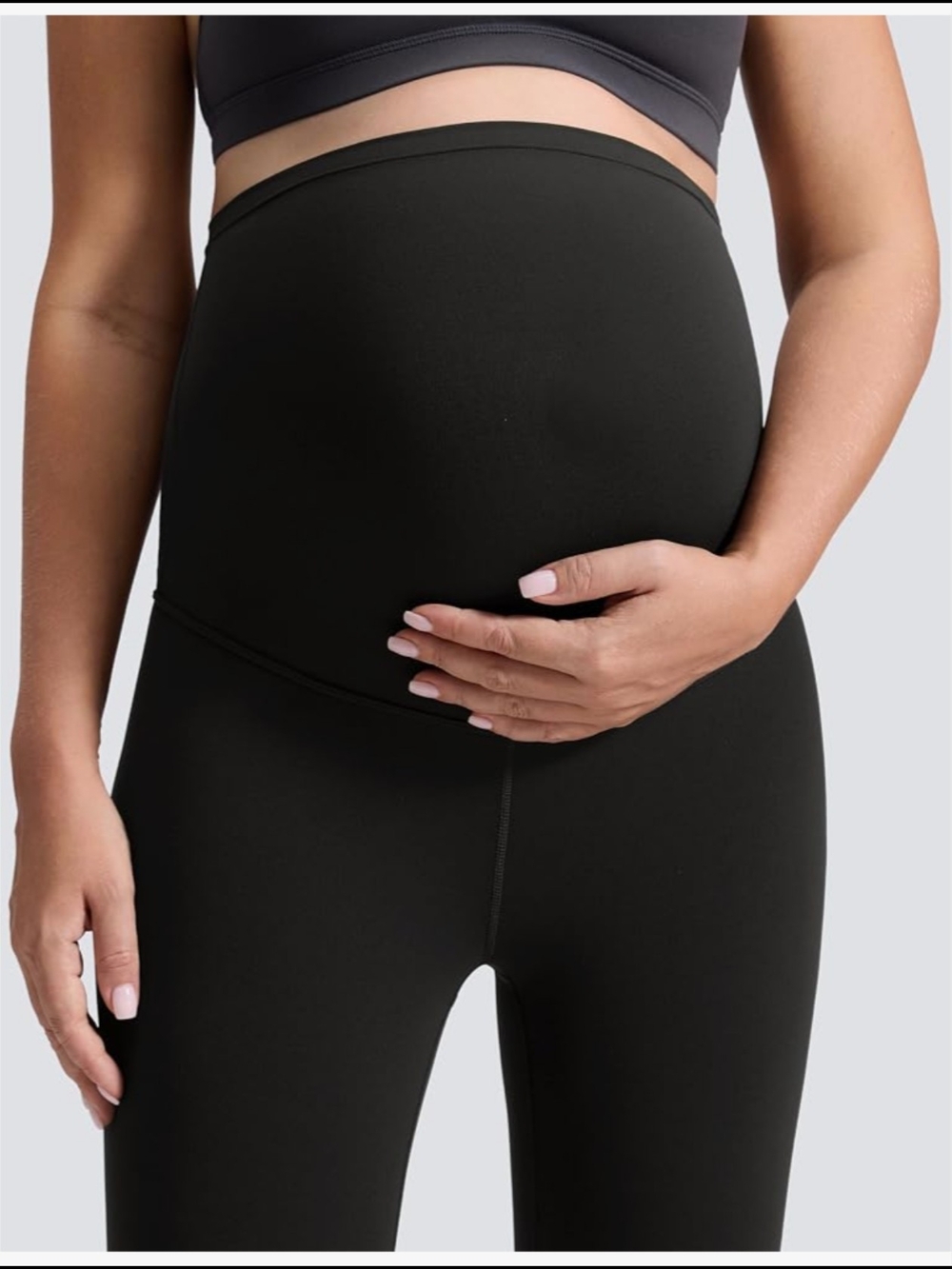 CRZ YOGA Black High-Waist Performance Leggings - Picture 7 of 8
